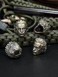 Темляк з латунною намистиною &ldquo;Альберт Ейнштейн&rdquo; T039 фото