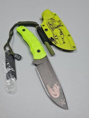 Yarchuk - a hunting knife for those who value the result - lime