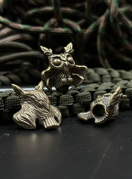 Lanyard with brass bead &ldquo;Eagle Owl&rdquo;