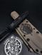 Combat Knife "Vakulich" | "Nord Division" Black with runes and skulls engraving