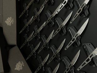 Ніж &laquo;Нехай Мамай допомагає&raquo; ProstaSTAL x Павло Дерев&rsquo;янко &mdash; купити колекційний скелетний ніж MAMAI-AZOV-01 фото