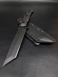Ніж для бойових завдань &laquo;Tanto&raquo; | Чорний Micarta TABLBLM-23052024 фото