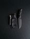 Yarchuk polymer black - multipurpose, compact knife (Black handle, black scabbard)