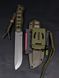 Survival Knife "Veles" | Olive "Warrior Fit Shoot