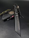 Combat Knife "Tanto" | "Nord Division" Black (Engraving)