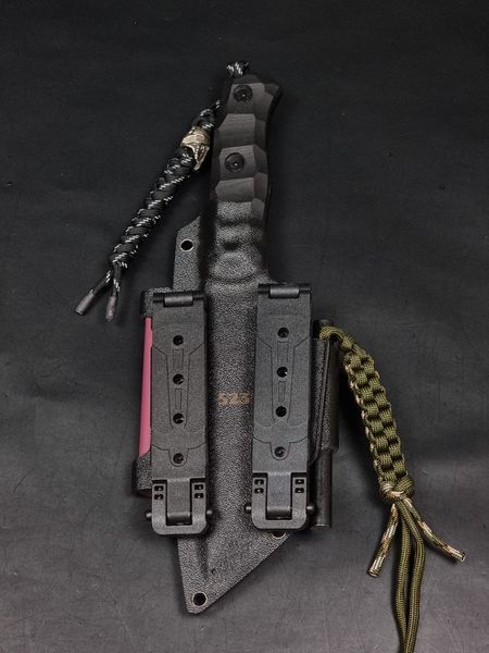 Combat Knife "Tanto" | "Nord Division" Black (Engraving)