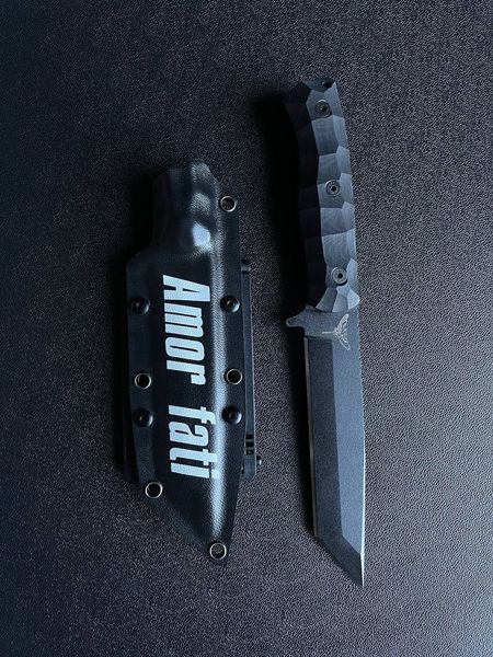 Tanto polymer black - multipurpose knife (Black handle, black scabbard)