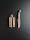 Yarchuk polymer tan - multipurpose, compact knife (Tan handle, colored scabbard)