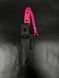 Tactical Knife "Tanto" | Pink Micarta Anime Style Engraving