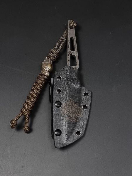 EDC Knife "Sikorskiy" Cossack Mamay Engraving