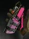 EDC Knife "Puluy" Pink Paracord (Stonewash)