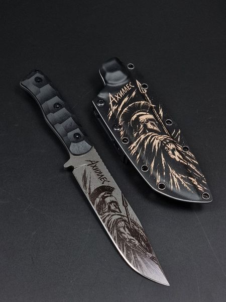 Combat Knife "Haydamak" | "Achilles" Spartan Engraving