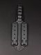 Survival Knife "Vakulich" Black | Anime Engraving