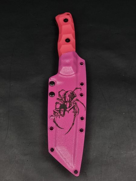 Тактичний ніж &laquo;Танто&raquo; Pink Edition | Гравіювання Аніме-павук b39a734f-9de8-4db2-8901-f066a86e5c04 фото