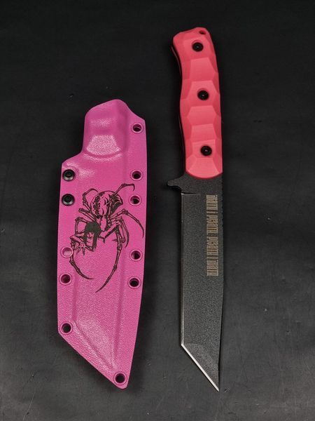Тактичний ніж &laquo;Танто&raquo; Pink Edition | Гравіювання Аніме-павук b39a734f-9de8-4db2-8901-f066a86e5c04 фото