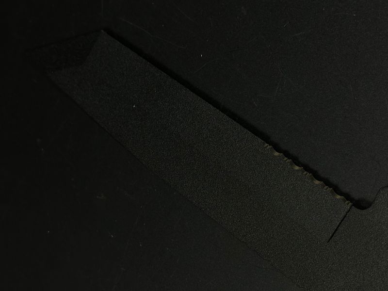 Serrated Edge Modification