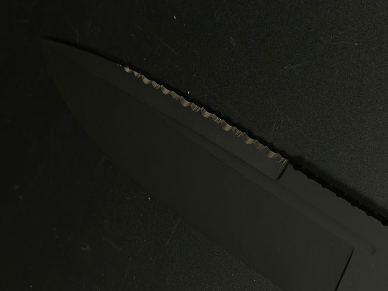 Serrated Edge Modification
