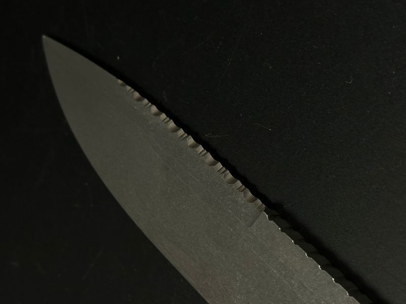 Serrated Edge Modification