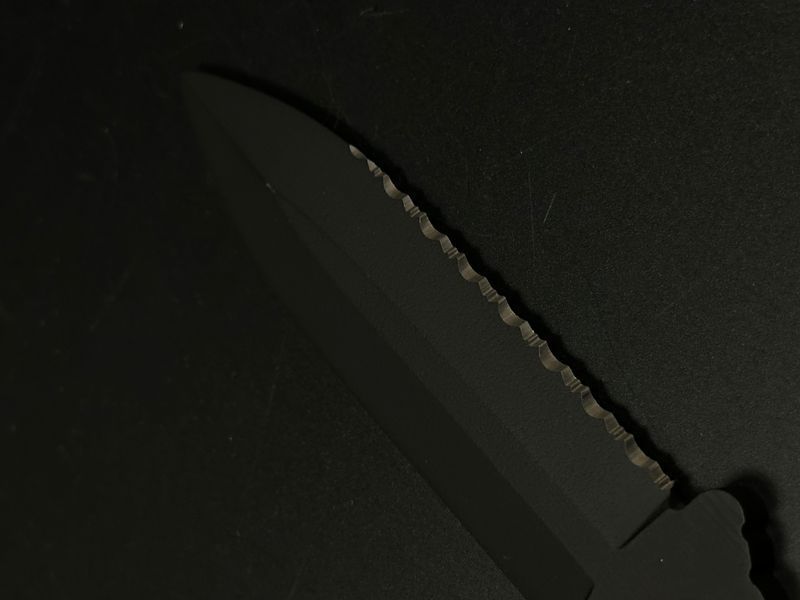 Serrated Edge Modification