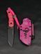 EDC Knife "Yarchuk" Pink | "Bowl of Hygieia" & Custom Name Engraving