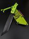 Tactical Knife "Tanto" | "Attack on Titan" Lime (Anime and Titan Engraving)