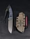 Survival Knife "Yarchuk" | Koi Carp & Compass Engraving (Grey Micarta Handle)