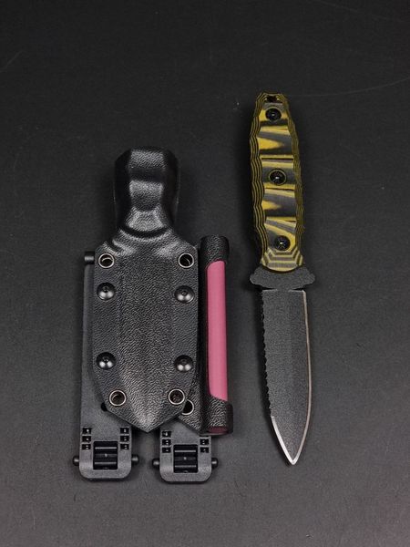 Ніж для виживання &laquo;Сірко&raquo; | &laquo;Sirko&raquo; Black & Yellow Semi-serrated SIBBYM-31082026 фото