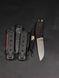EDC Knife "Korolov" | "Nord Division" Black Paracord, Carpe Diem Engraving