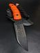 Survival Knife "Yarchuk" | Orange Micarta, "This is the Way" Engraving