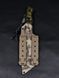 Tactical Knife "Tanto" | Camo, "Cossack Will" Engraving & Skulls