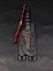 Tactical Knife "Stus" | "Demon" Black Micarta, Demon Engraving