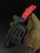 Tactical Knife "Yarchuck" Red G10 Skull and Embroidery Engraving