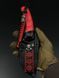 Tactical Knife "Yarchuck" Red G10 Skull and Embroidery Engraving