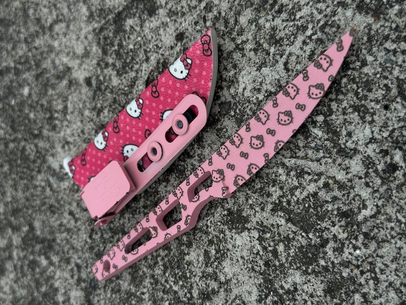 Ніж EDC &laquo;Сікорський&raquo; | &laquo;Sikorskiy&raquo; Рожевий Hello Kitty SIPIPIU-31082026 фото
