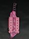 Tactical Knife "Tanto" | Pink Camo Engraving Berserk and Runes