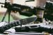 Tactical Knife "Yarchuck" | Black Micarta, Wolf Engraving