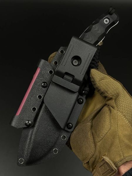 Survival Knife "Tygrolov" | Black Micarta (Stonewash)