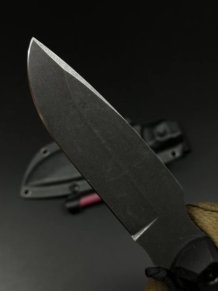 Survival Knife "Tygrolov" | Black Micarta (Stonewash)