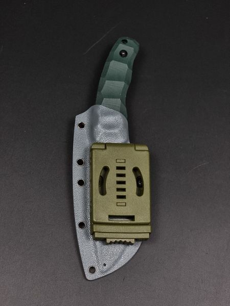 Tactical Knife "Yarchuck" | "Nord Division" Emerald Micarta & Engraving