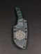 Tactical Knife "Yarchuck" | "Nord Division" Emerald Micarta & Engraving