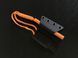 Fire starter (orange) with scraper