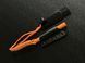 Fire starter (orange) with scraper
