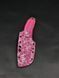 EDC Knife "Korolov" | Pink Paracord and "Capybara" Engraving