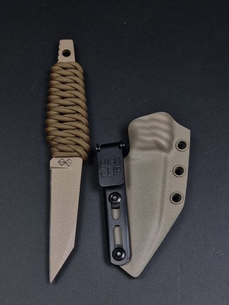 EDC Knife "Paton" | "Berserk" Coyote Brand of Sacrifice Engraving