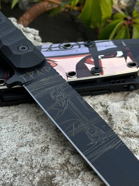 Тактичний ніж &laquo;Tanto&raquo; | Аніме &laquo;Sasuke&raquo; Чорний TABBLM-12092026 фото
