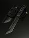 Combat Knife &laquo;Tanto&raquo; | Black Micarta, &laquo;Knightly Emblem&raquo; Engraving