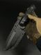 Tactical Knife "Shchedryk" | Black Micarta