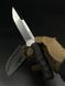 Tactical Knife "Shchedryk" | Black Micarta
