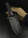 Tactical Knife "Shchedryk" | Black Micarta