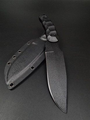 Ніж для виживання &laquo;Тигролов&raquo; | &laquo;Tugrolov&raquo; Black Polymer TUBLBLN-24052024 фото